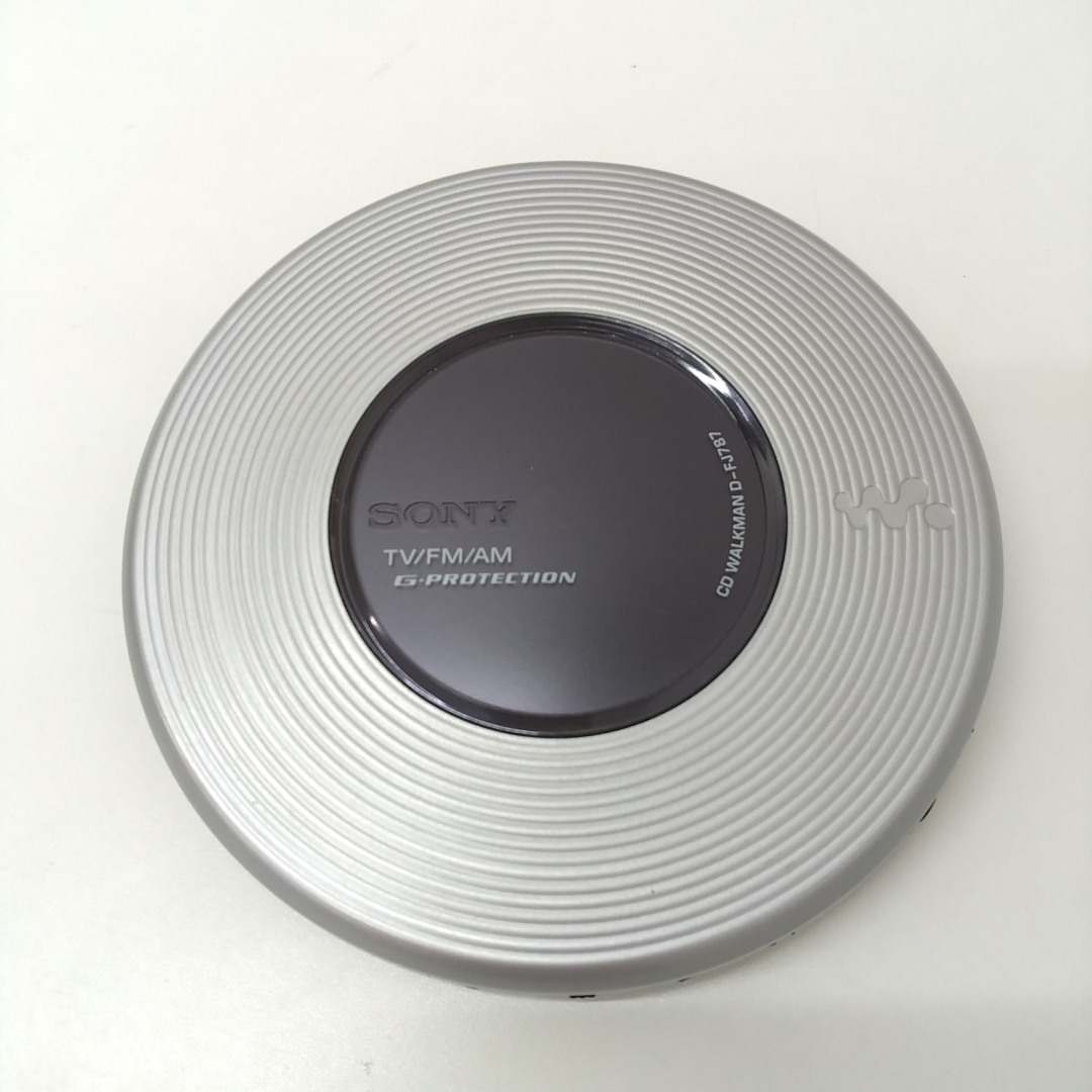 WCYVR☆若 SONY ソニー CD WALKMAN ポータブル CDプレーヤー D-FJ787