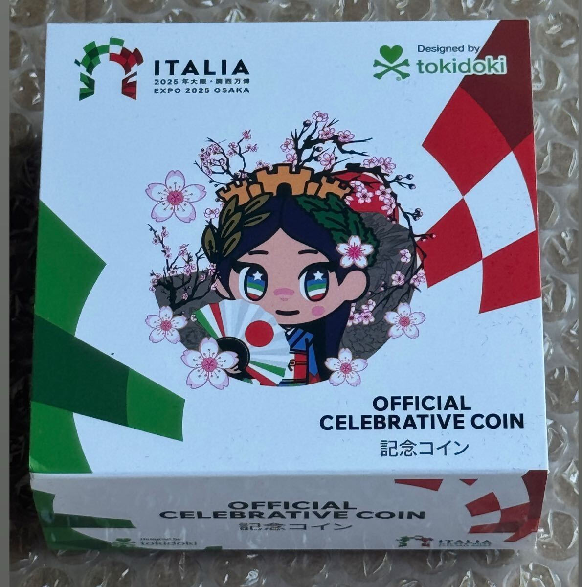 【激レア】大阪・関西万博 イタリア館限定 記念 イタリアちゃん 大阪・関西万博 イタリア館 イタリアちゃん 記念コイン メダル 大阪