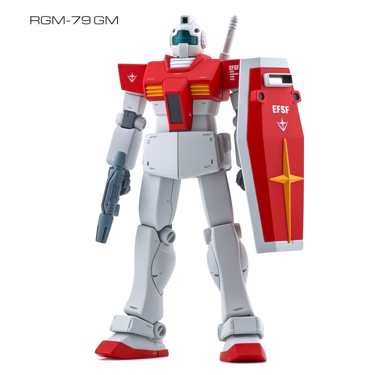 HG 1/144 RGM-79 ジム 改修塗装済 完成品 ガンプラ_1
