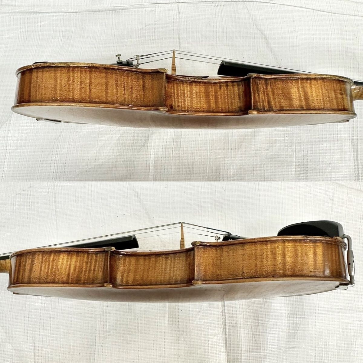 TOY033 Antonius Stradivarius アントニオ ストラディバリウス バイオリン 弦楽器 1713 全長(約)59cm 弓/ケース付き IJ_5