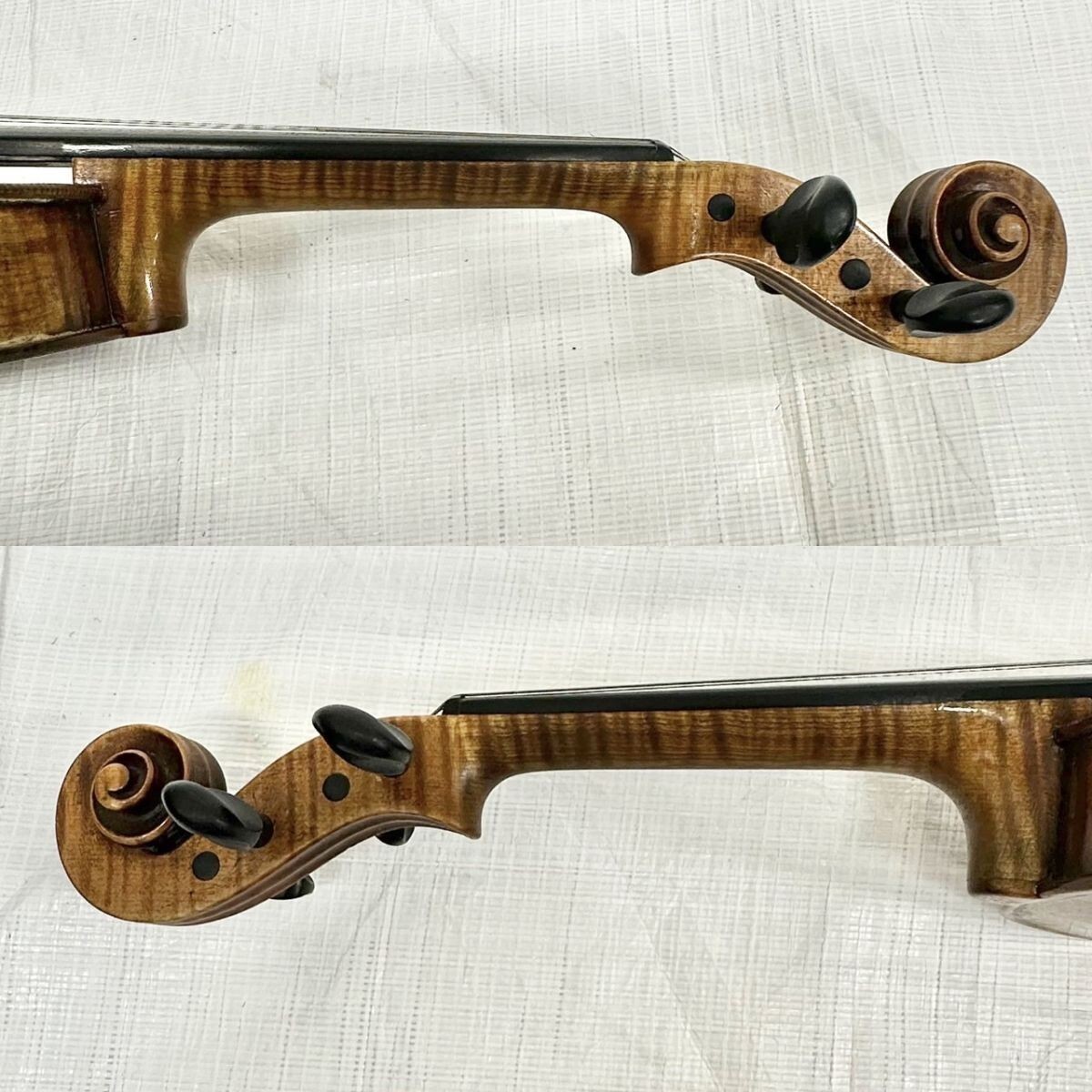 TOY033 Antonius Stradivarius アントニオ ストラディバリウス バイオリン 弦楽器 1713 全長(約)59cm 弓/ケース付き IJ_6