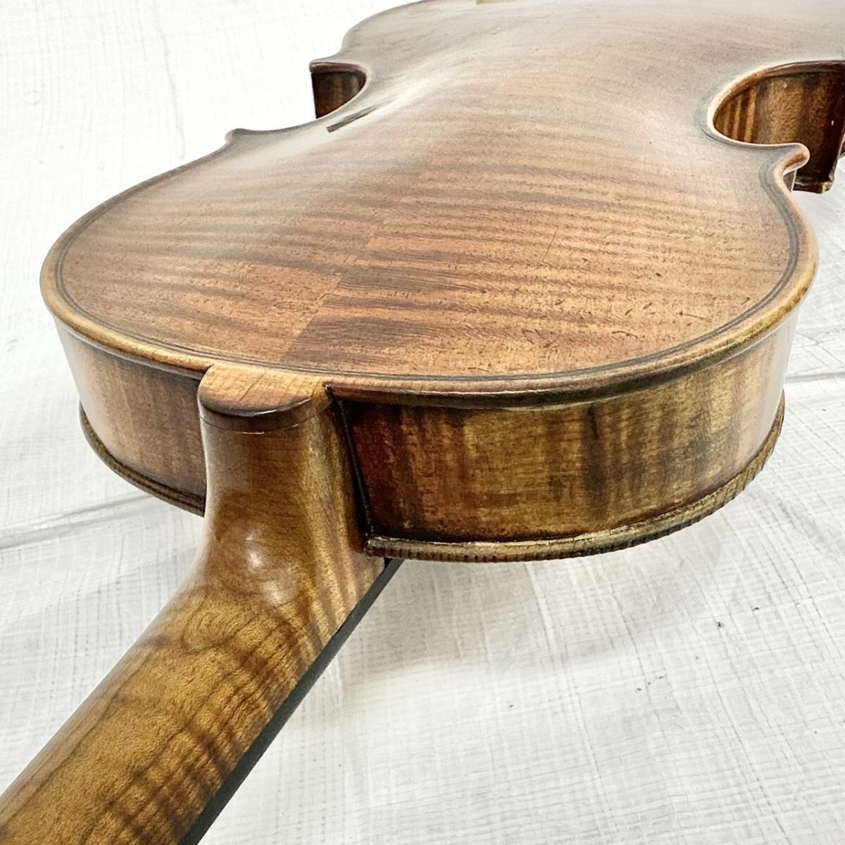 TOY033 Antonius Stradivarius アントニオ ストラディバリウス バイオリン 弦楽器 1713 全長(約)59cm 弓/ケース付き IJ_8