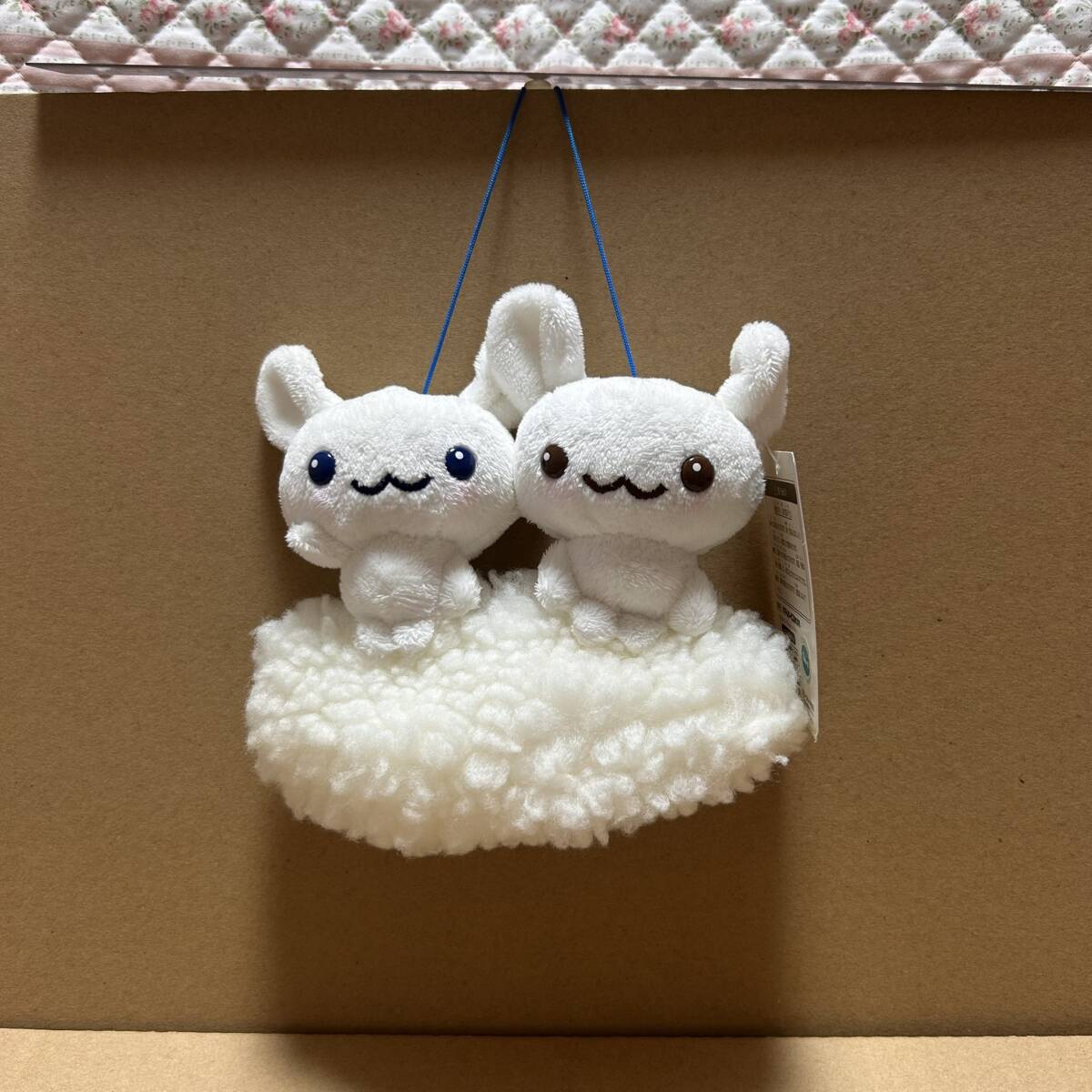 ツインエンジェルス　ぬいぐるみ　【希少レア】 Twin Angels ぬいぐるみ / ツインエンジェルス プライズ品 うさぎ