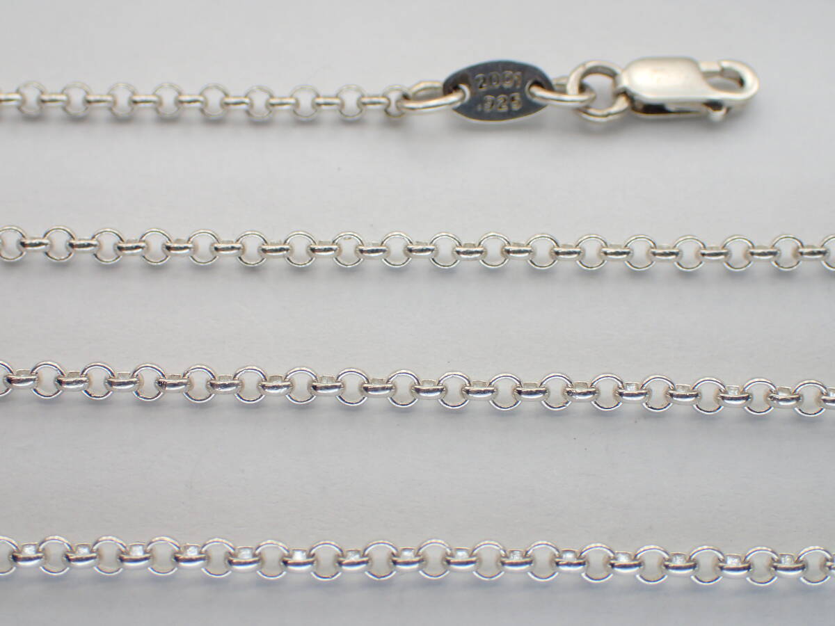 正規品CHROME HEARTS ★ロールチェーンネックレス18インチ46cm★_1