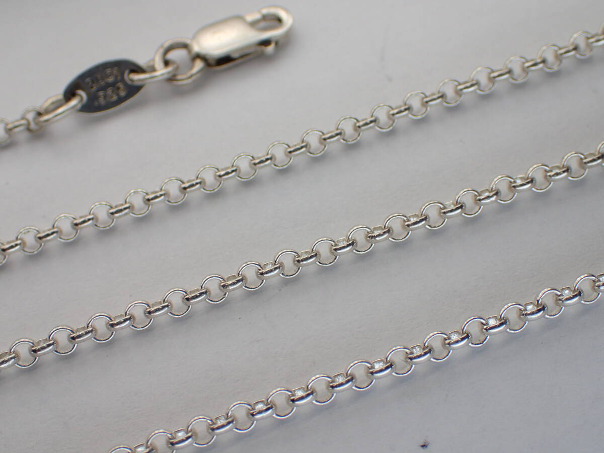 正規品CHROME HEARTS ★ロールチェーンネックレス18インチ46cm★_9