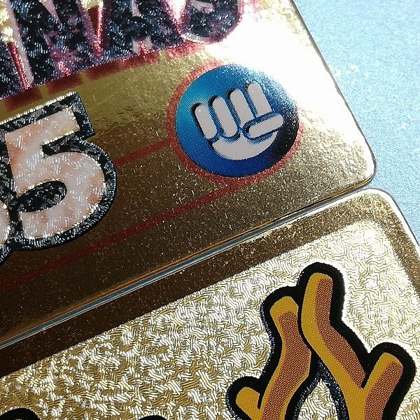 sB131s [当時物] 明治 ポケモンチョコスナック ゲットカード金 計4枚