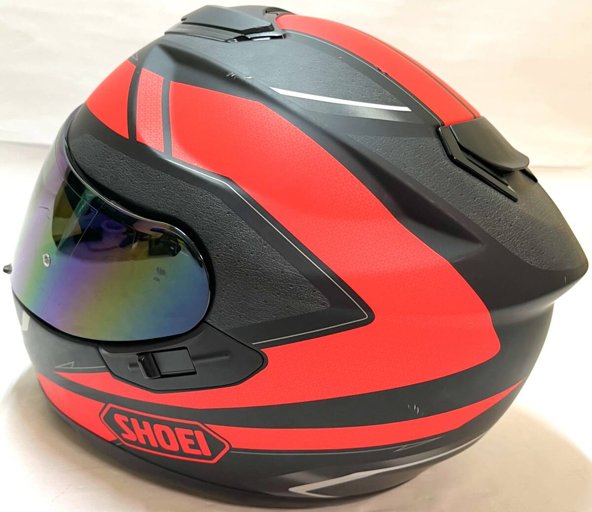 SHOEI GT-Air SWAYER ショウエイ ジーティーエアー Lサイズ フルフェイスヘルメット インナーバイザー TC-1 (RED/BLACK) マットカラー_3