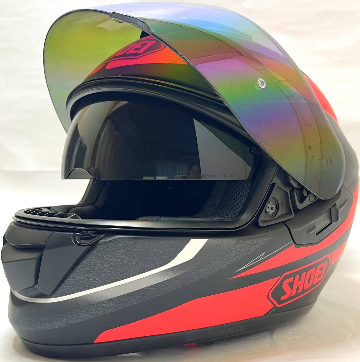 SHOEI GT-Air SWAYER ショウエイ ジーティーエアー Lサイズ フルフェイスヘルメット インナーバイザー TC-1 (RED/BLACK) マットカラー_6