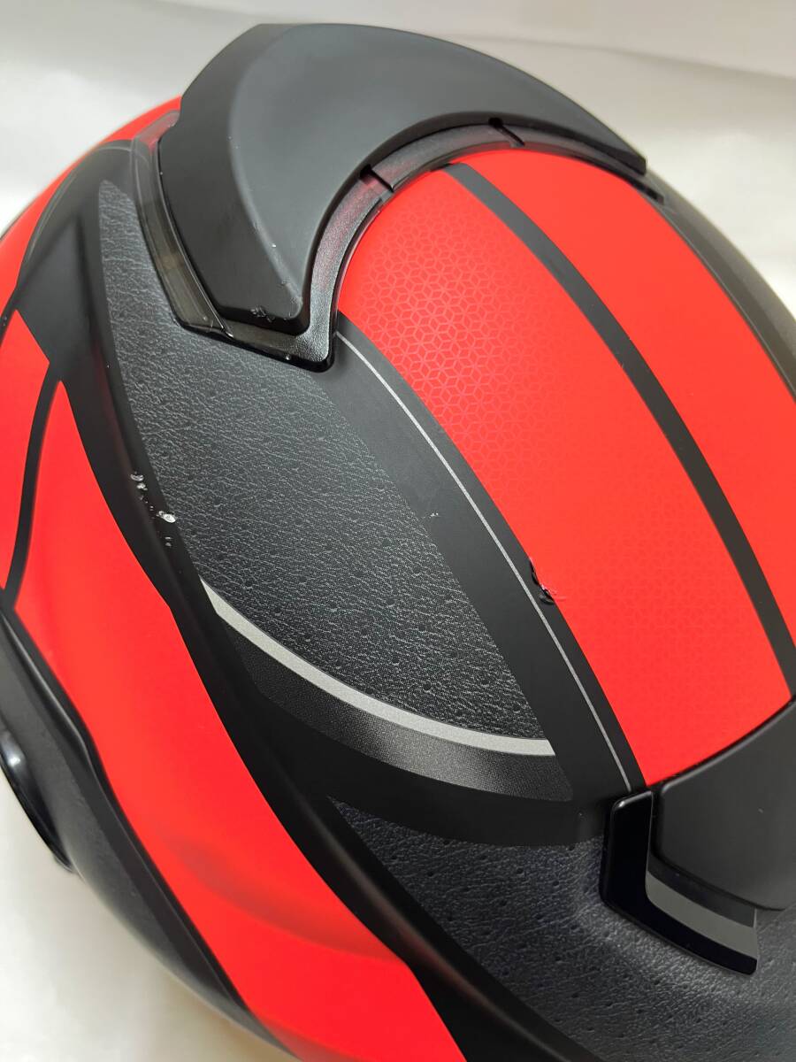 SHOEI GT-Air SWAYER ショウエイ ジーティーエアー Lサイズ フルフェイスヘルメット インナーバイザー TC-1 (RED/BLACK) マットカラー_7