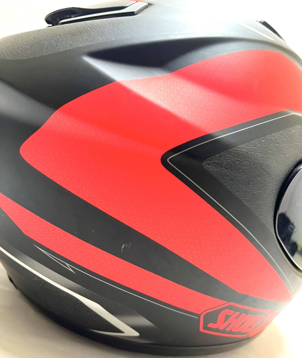 SHOEI GT-Air SWAYER ショウエイ ジーティーエアー Lサイズ フルフェイスヘルメット インナーバイザー TC-1 (RED/BLACK) マットカラー_9