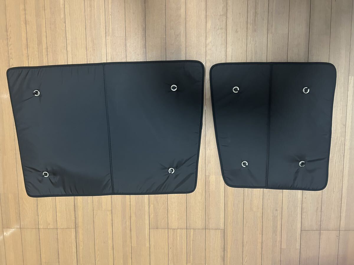 再販ランクル70 GRJ76 趣味職人 プライバシーサンシェード フルセット 車中泊 目隠し 日除け 中古_3