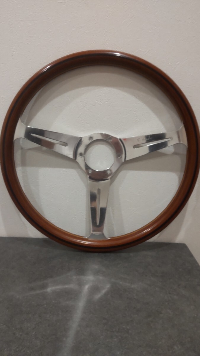 ナルディ クラシック ウッドステアリング 当時物36.5Φ _1