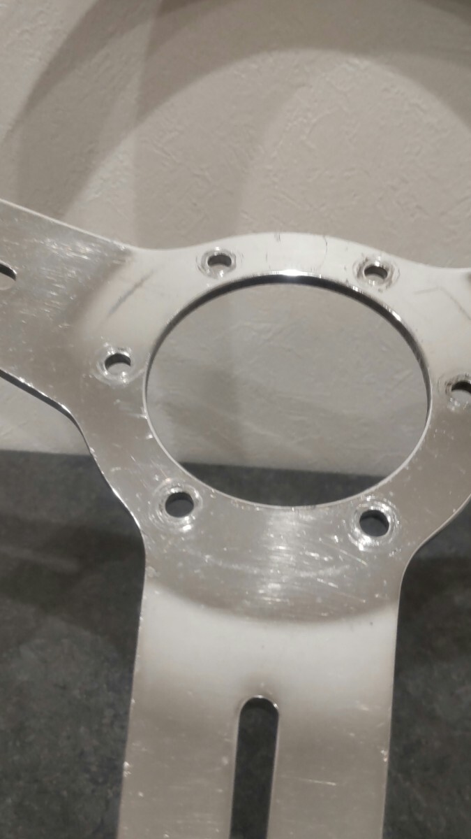 ナルディ クラシック ウッドステアリング 当時物36.5Φ _5