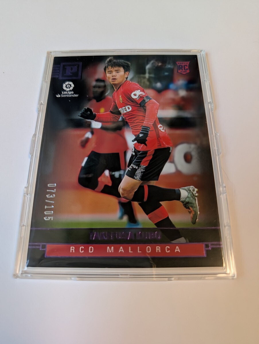 【超貴重！】105枚限定 ルーキーカードパラレル 久保建英 2019-20 Panini Chronicles Purple Takefusa Kubo Rookie_4