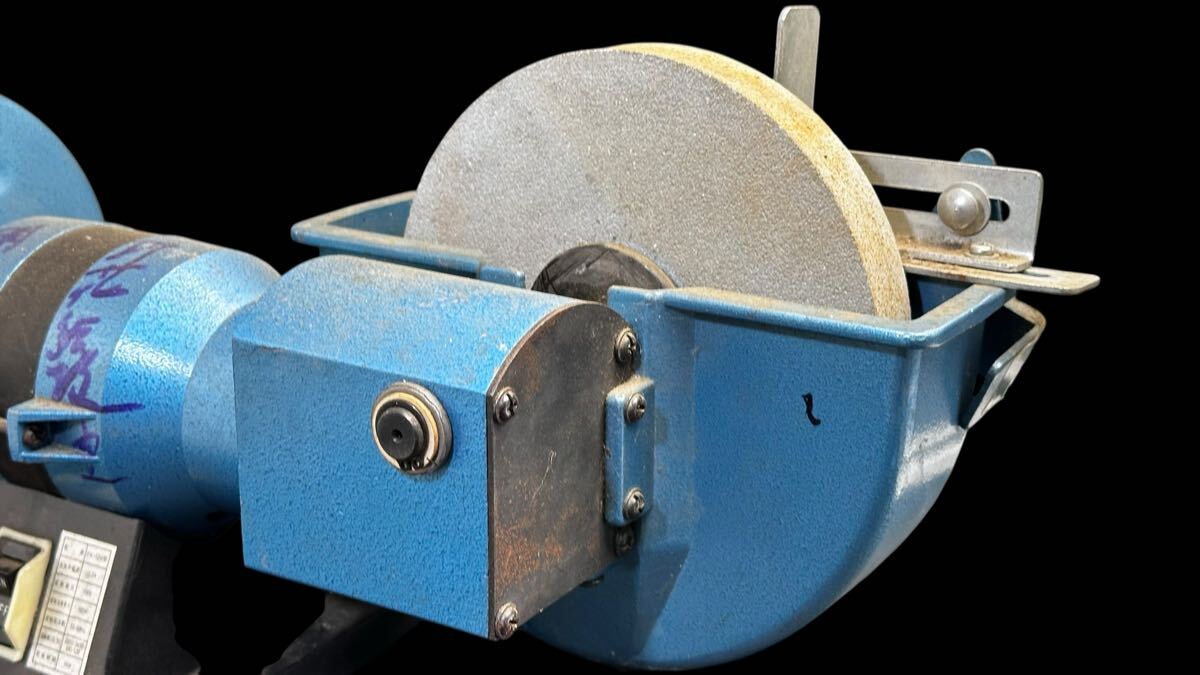 フカダック 卓上グラインダー FK-1200型 研磨機 両頭 中古品 電動工具 動作確認済 ※説明欄必読_4