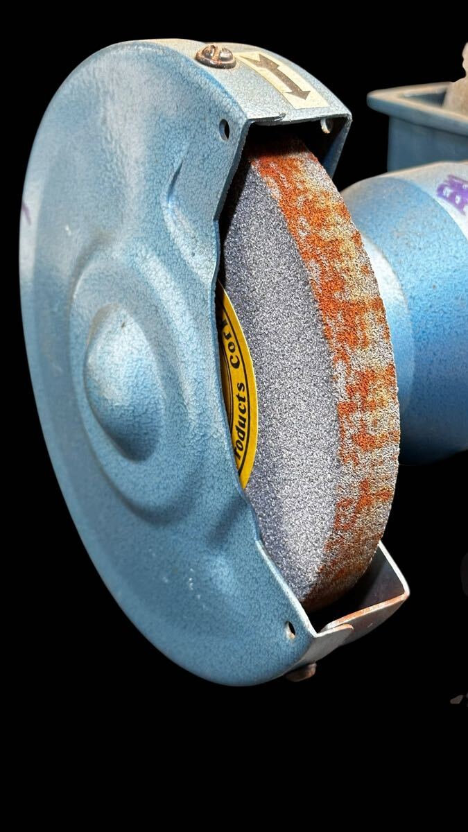 フカダック 卓上グラインダー FK-1200型 研磨機 両頭 中古品 電動工具 動作確認済 ※説明欄必読_8