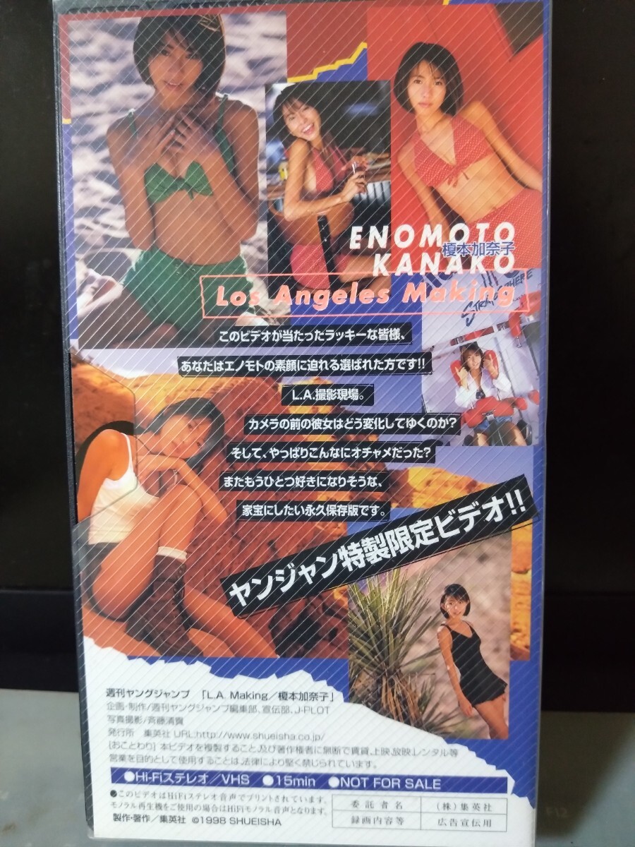 ヤングジャンプ非売品特製限定ビデオ 榎本加奈子 Los Angeles Makingの