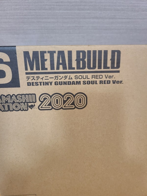 METAL BUILD デスティニーガンダム SOUL RED Ver. 　メタルビルド　未開封_2