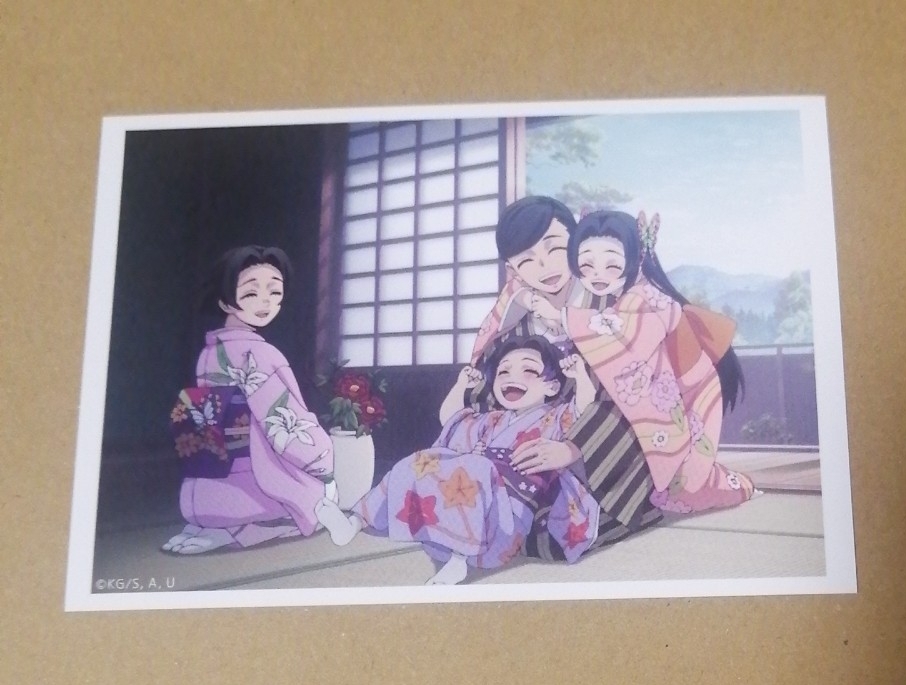 鬼滅の刃 胡蝶しのぶ 胡蝶カナエ 胡蝶姉妹 ブロマイド 鬼滅の刃 劇場版 無限城編 胡蝶しのぶ カナエ 追憶ブロマイド 胡蝶姉妹