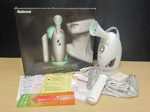 【未使用】 National ナショナル イオンスチーマー ナノケア プラチナ　EH-2493-G フェイ