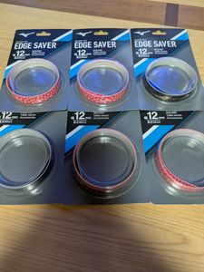 ミズノエッジラバー　サイドテープ12ミリ50センチ6個セット　検卓球ラケットバタフライニ