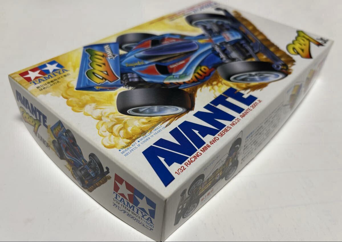 タミヤ レーサーミニ四駆 初版 アバンテ2001Jr. ゼロシャーシ 当時物