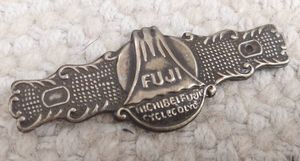 251029_510_165＞FUJI フジ　富士自転車　プレート　＞実用車　昭和　ビンテージ　日米富