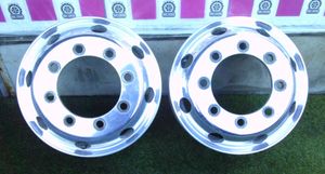 ★19.5×6.75【2本】アルコアホイール ISO規格 8穴 フロント用 オフセット：147◇倉庫保