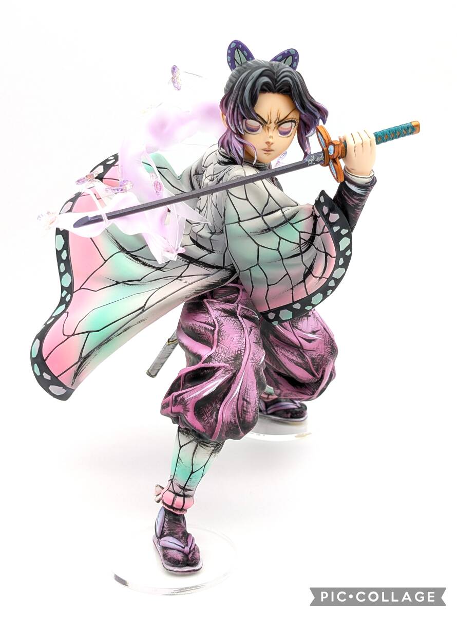 リペイント フィギュア 鬼滅の刃 胡蝶しのぶ 二次元 2D repaint 漫画