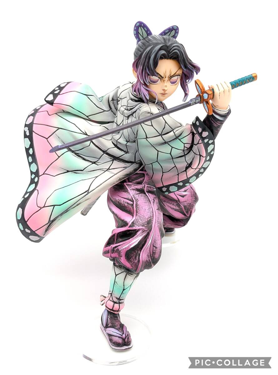 リペイント フィギュア 鬼滅の刃 胡蝶しのぶ 二次元 2D repaint 漫画