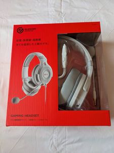 【定価10736円】エレコム ゲーミングヘッドセット HS-G60WH 未開封 ホワイト 販売終了品