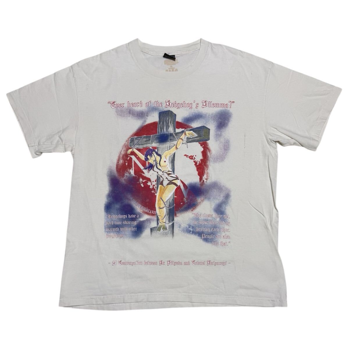 新春スペシャル 新世紀エヴァンゲリオン エロ ミサト Tシャツ XL AKIRA 