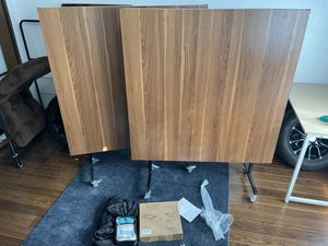 卓球台 セパレート式 モクメ 約 幅240×奥行120×高75cm 中古品 ネットなどおまけ付 直接