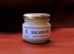 最高級レザーオイル ☆リアルミンク９５☆70g ミンクオイル95%配合　馬具、鞍、ブーツの