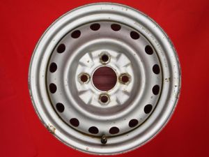 【激安 単品1本】日産 ADバン Y12 純正 CJ00A スチールホイール 鉄ホイール 鉄チン 中古