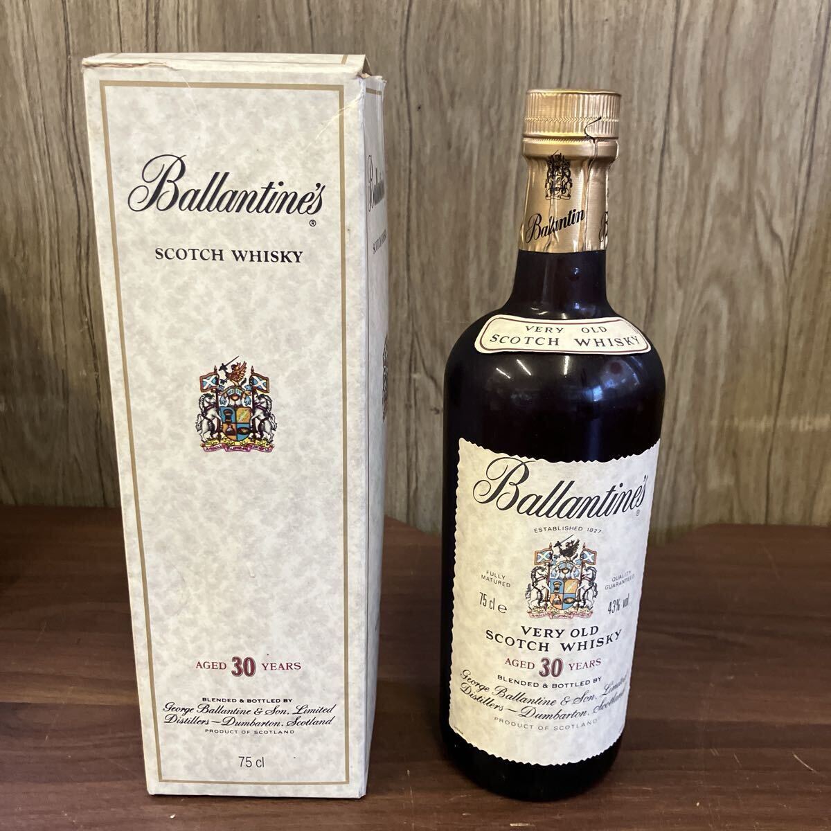 ◇古酒◇ Ballantine's バランタイン 30年 750ml 43度 スコッチ