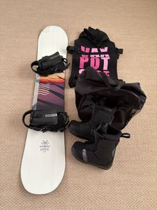 サロモン スノーボード セット レディース
