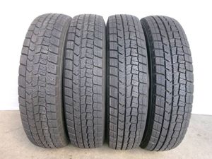 【2024年製☆9～9.5分山】145/80R13 ダンロップ WINTER MAXX WM02☆4本セット 60108 検)