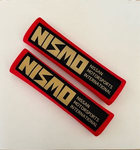 シートベルトカバー シートベルトパッド ニスモ NISMOロゴ レッド