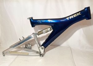 美品 TREK Y33 フレーム USA製 OCLV カーボン FOX alps4 トレック oldmtb フルサスペンシ
