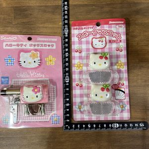 新品★キティ スポークマスコット サイクル用 24インチ以上 ＋ボックスロック ブリジスト