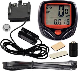 日本語取説付 自転車サイクルメーター 速度 走行距離 走行時間計測 防水 イクルコンピュ