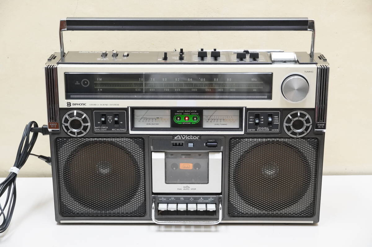 Victor JVC RC 838ラジカセ Victor JVC RC 838ラジカセ