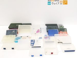 明邦 等 タックルボックス ルアーケース 小物ケース 計33点