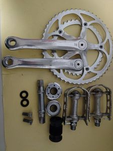 サンツアー　シュパーブプロ　クランクセット