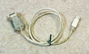  変換ケーブル　USB D-sub9ピン　RS-232Cシリアルポート変換