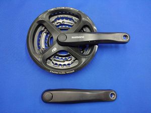 シマノ クランクセット(キャノンデール ジャイアント ルイガノ ビアンキ フェルト トレッ