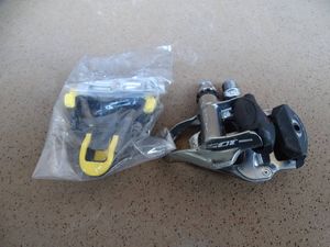 Shimano シマノ PD-5700 105 SPD-SL ビンディングペダル　イエロークリート（未使用）付
