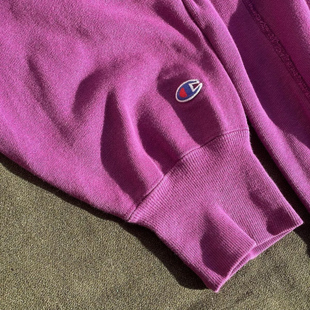 90s Champion チャンピオン リバースウィーブ パープル スウェット USA