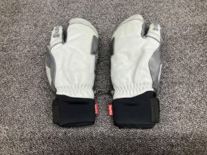 スキー グローブ 松岡手袋 XSサイズ 革 グレー エルゴグリップ Ergo Grip